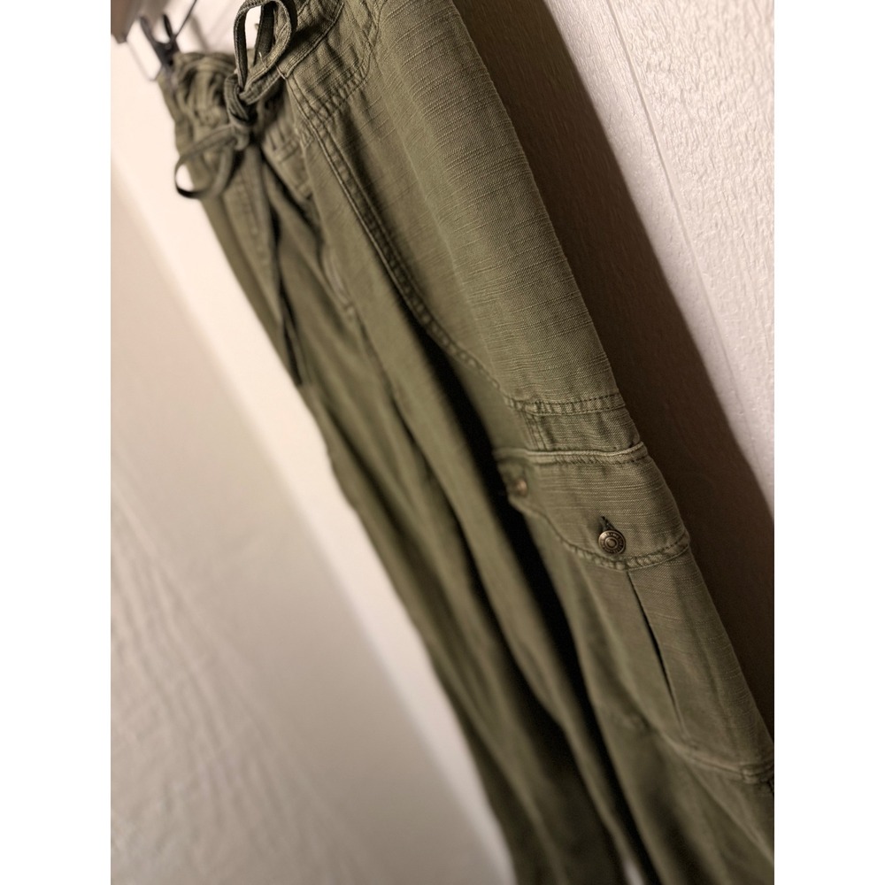 We the Free Park Ave Cargo Pull-on drawstring pants mid-rise adventurer - Picture 4 of 7